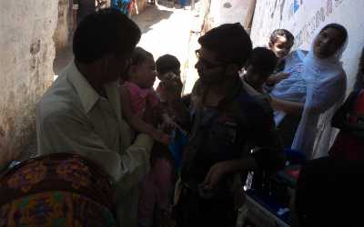Anti-vaxxers in Pakistan